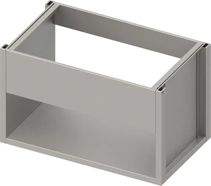 Stalgast mobile sottolavello acciaio inox versione 2.0 con pannello lavabo costruzione base 1600x540x660 mm BX16570F