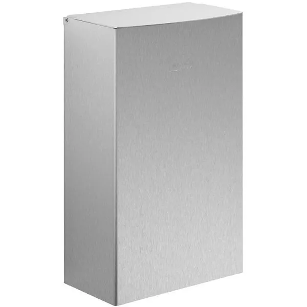 Wagner EWAR pattumiera igienica 5l con serratura inserto WP179-1 finitura satinata 727250