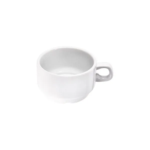 Tazza Stabgast collezione Isabell per cappuccino impilabile 025 litri confezione da 12 pezzi PZ2319025
