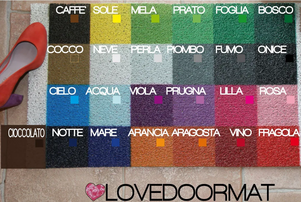 Zerbino Stile – Hai Portato il Sushi? – LOVEDOORMAT, Personalizzabile Pvc, Fondo Gomma, 100% Impermeabile