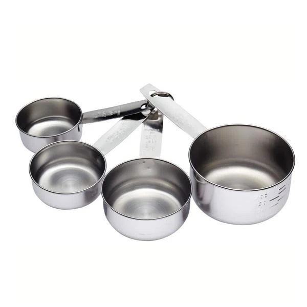Set di 4 misurini acciaio inossidabile KitchenCraft