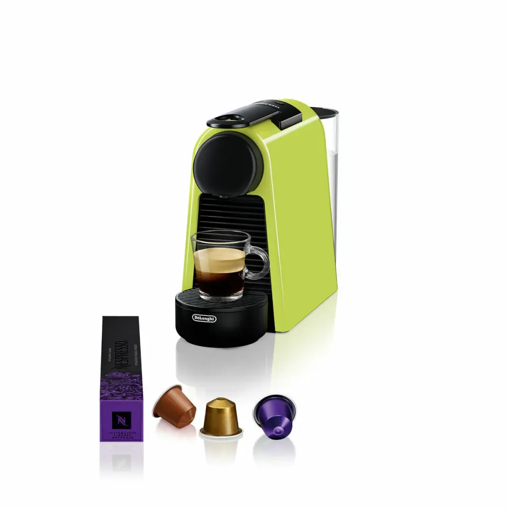 Bollitore Elettrico Caffettiera con Capsule DeLonghi ESSENZA COMPATTO Lime 600 ml