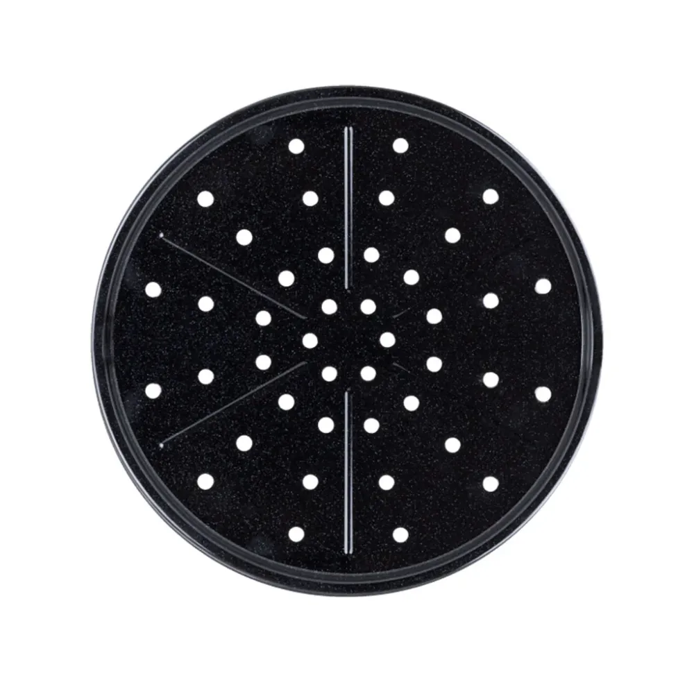 Attrezzatura per Torte Teglia per pizza forata smaltata Wham®