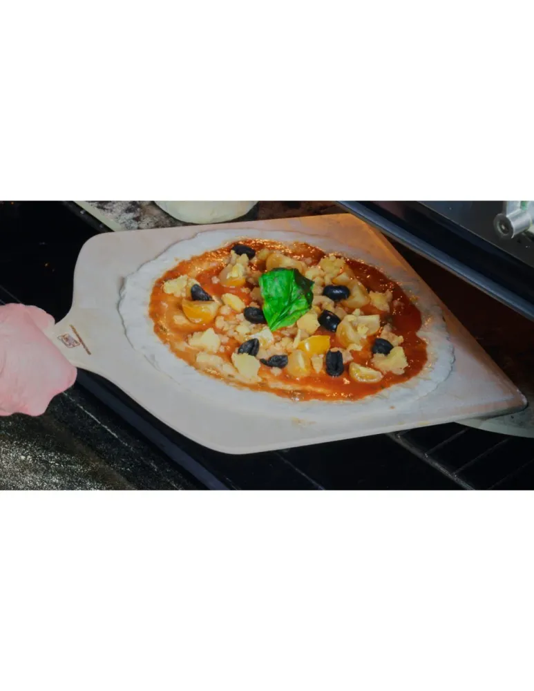 Pizzaschaufel aus Birkenholz, Maße 41x33 cm, Dicke 0,6 mm Online Caldo Sale