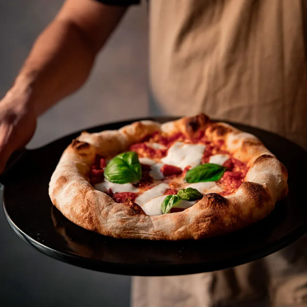 Vassoio pizza ceramica Emile Henry (Certificato per Alimenti)