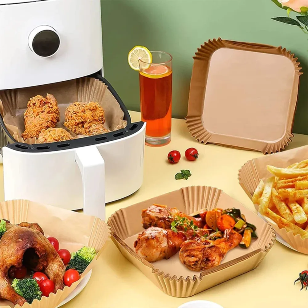 Utensili da Decorazione Confezione da 50 teglie per friggitrice e forno della Ibili