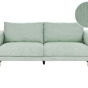 Divano 3 posti corda verde menta NIVALA