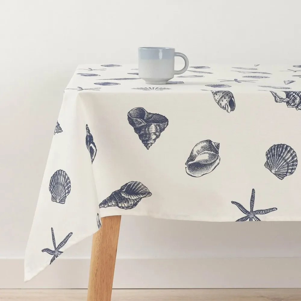 Tovaglia Belum T04 155 x 155 cm Conchiglia Tinta Unita