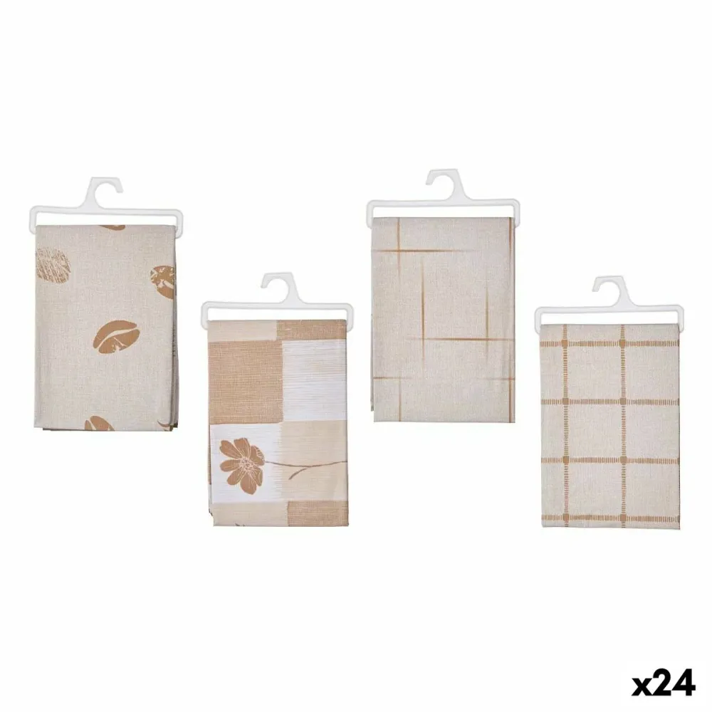 Tovaglia Kinvara Marrone (24 Unità) Assorbente e Resistente