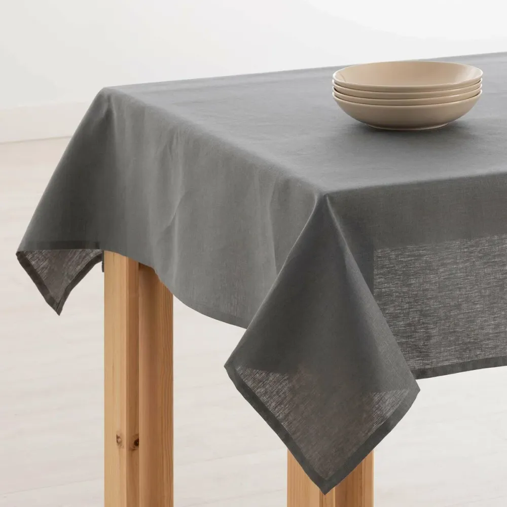 Premium di Alta Qualità Tovaglia Belum 350 x 150 cm Antracite
