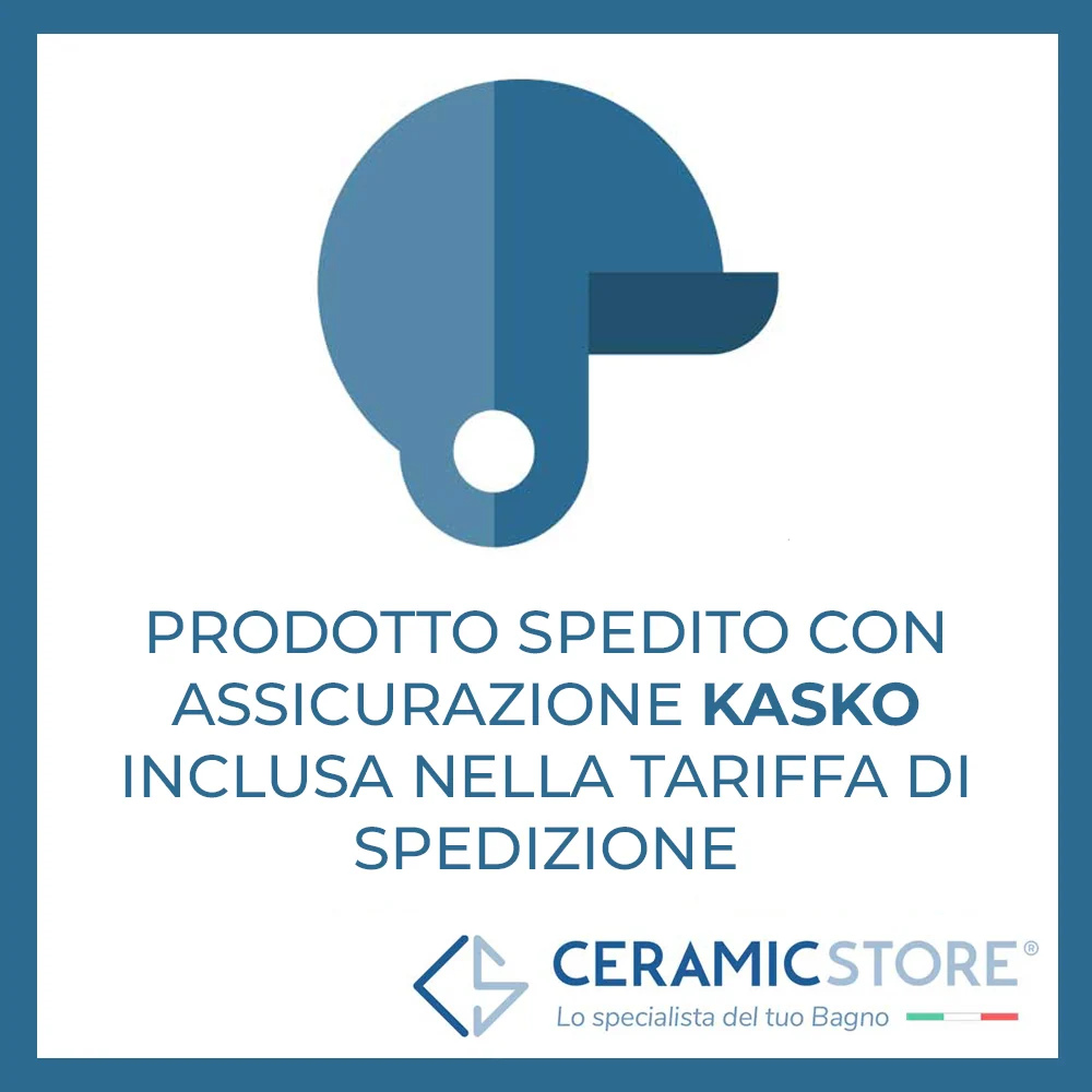 Braccio doccia tubo mm.300 mod. ZSOF016CR c/rosone cromo Paffoni con 3 Anni di Garanzia