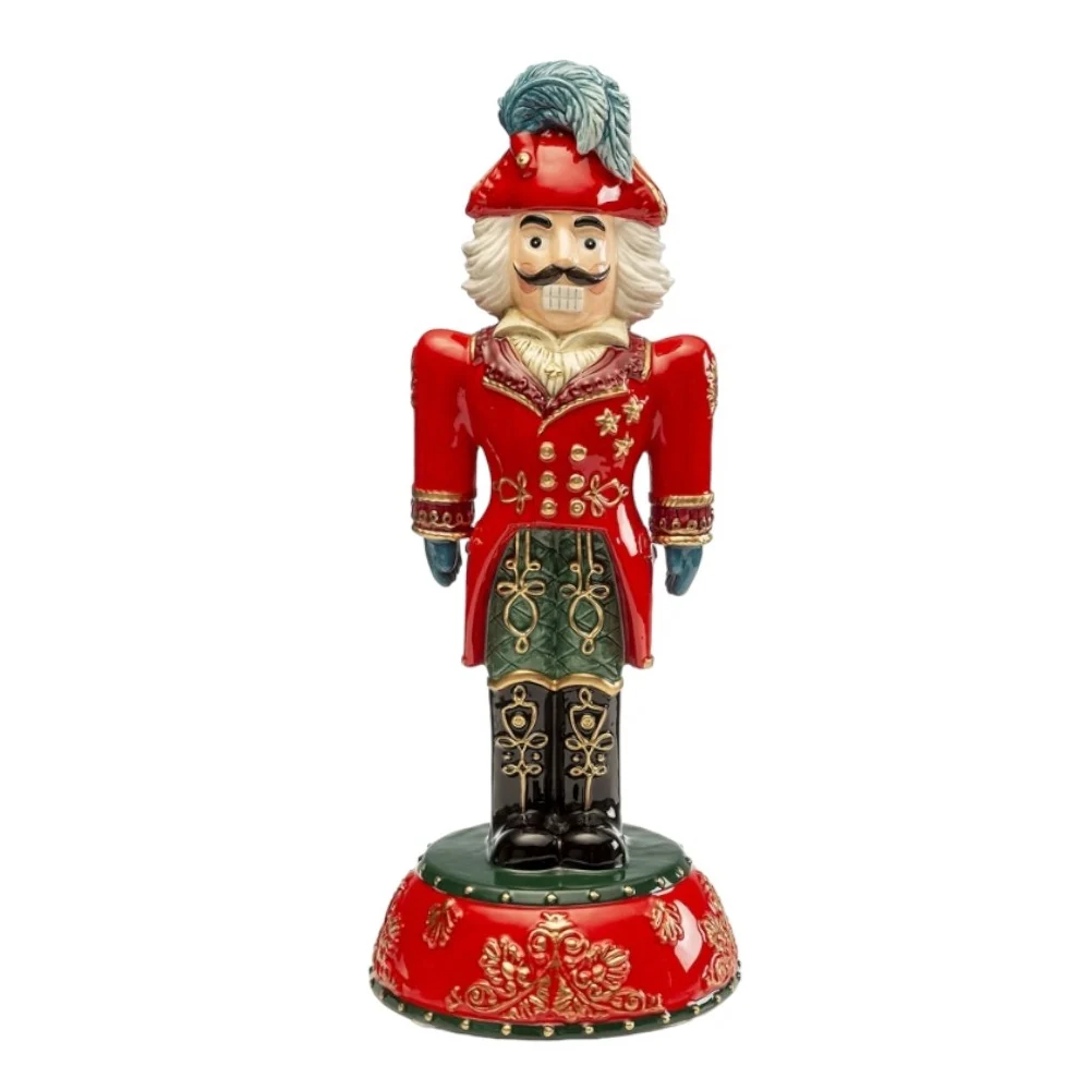 Schiaccianoci Rosso Fitz And Floyd Lamart 40 cm.
