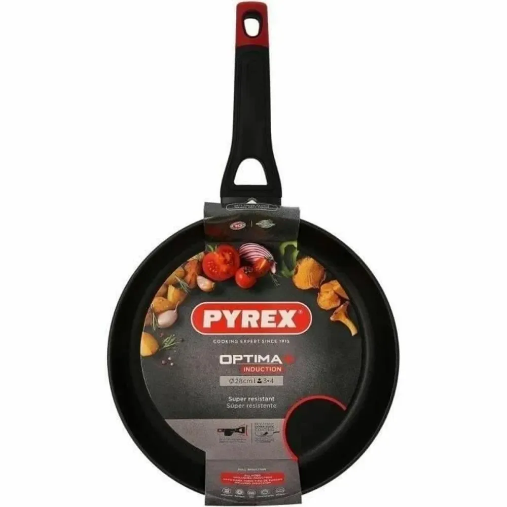Padella Pyrex Nero Acciaio inossidabile Alluminio Ø 28 cm