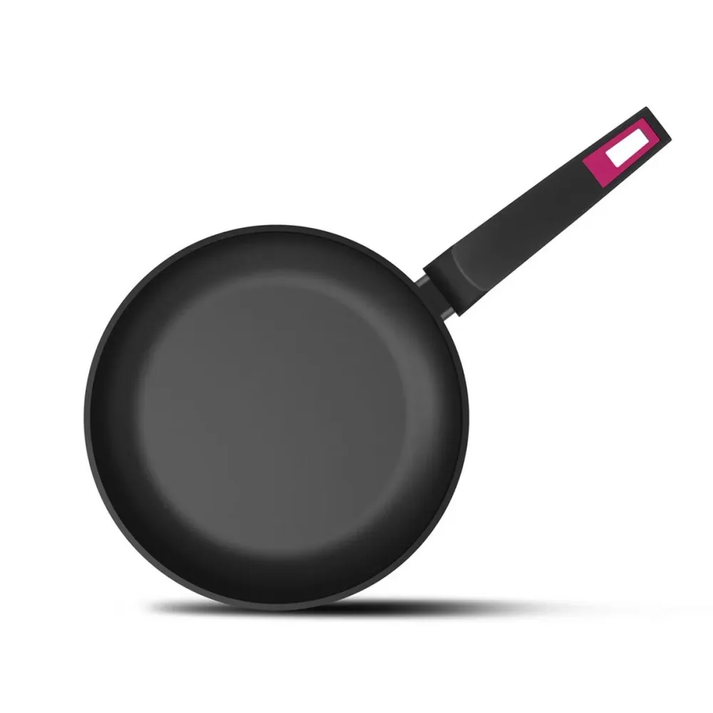 Padella Taurus KPA4024 Nero Alluminio Forgiato 24 x 24 x 7.5 cm (Ø 24 cm)