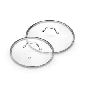 SET COPERCHI VETRO 26/30 CM – 2 PEZZI