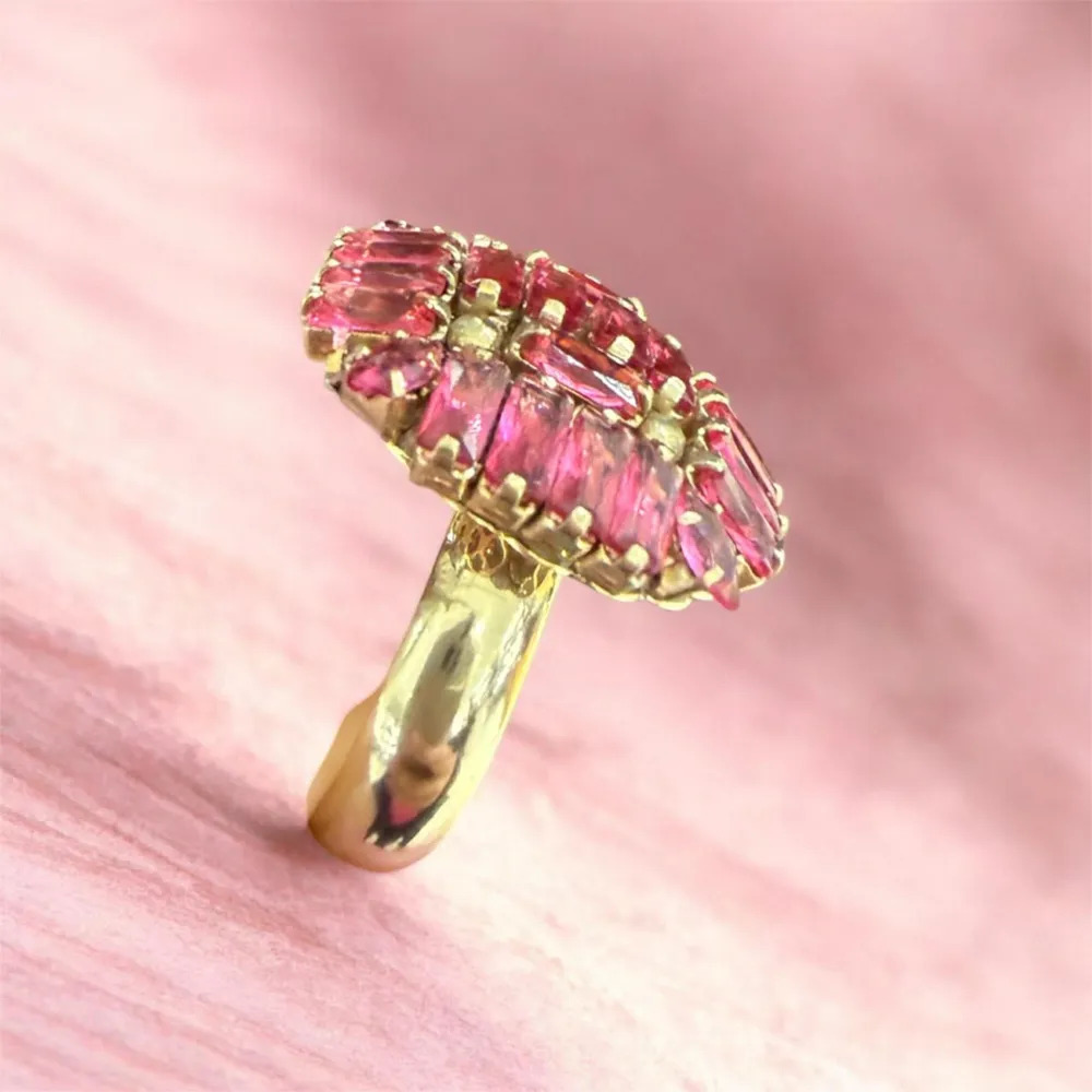Anello Sodini 551018 Bouquet di Tormalina Fuxia
