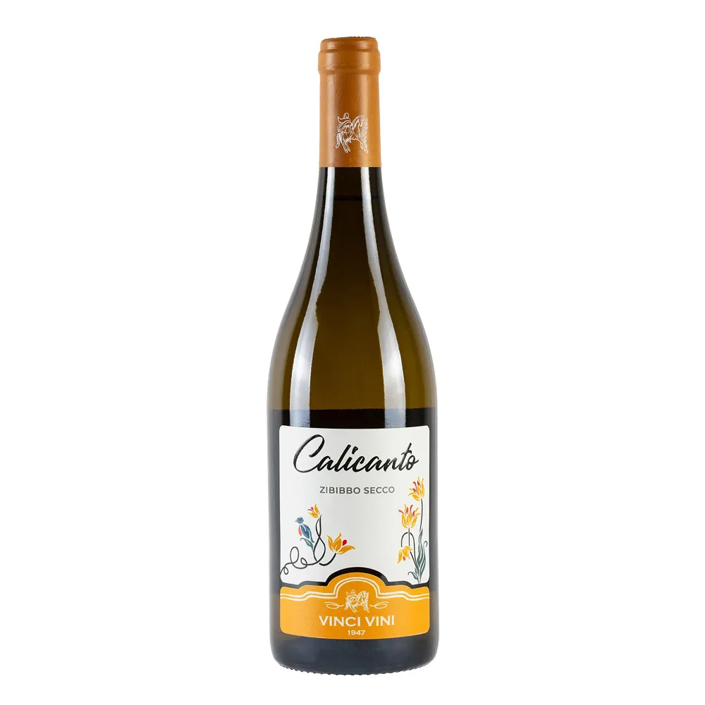 6 Bottiglie di Vino Calicanto Zibibbo Terre Siciliane Igt - Cantine Vinci