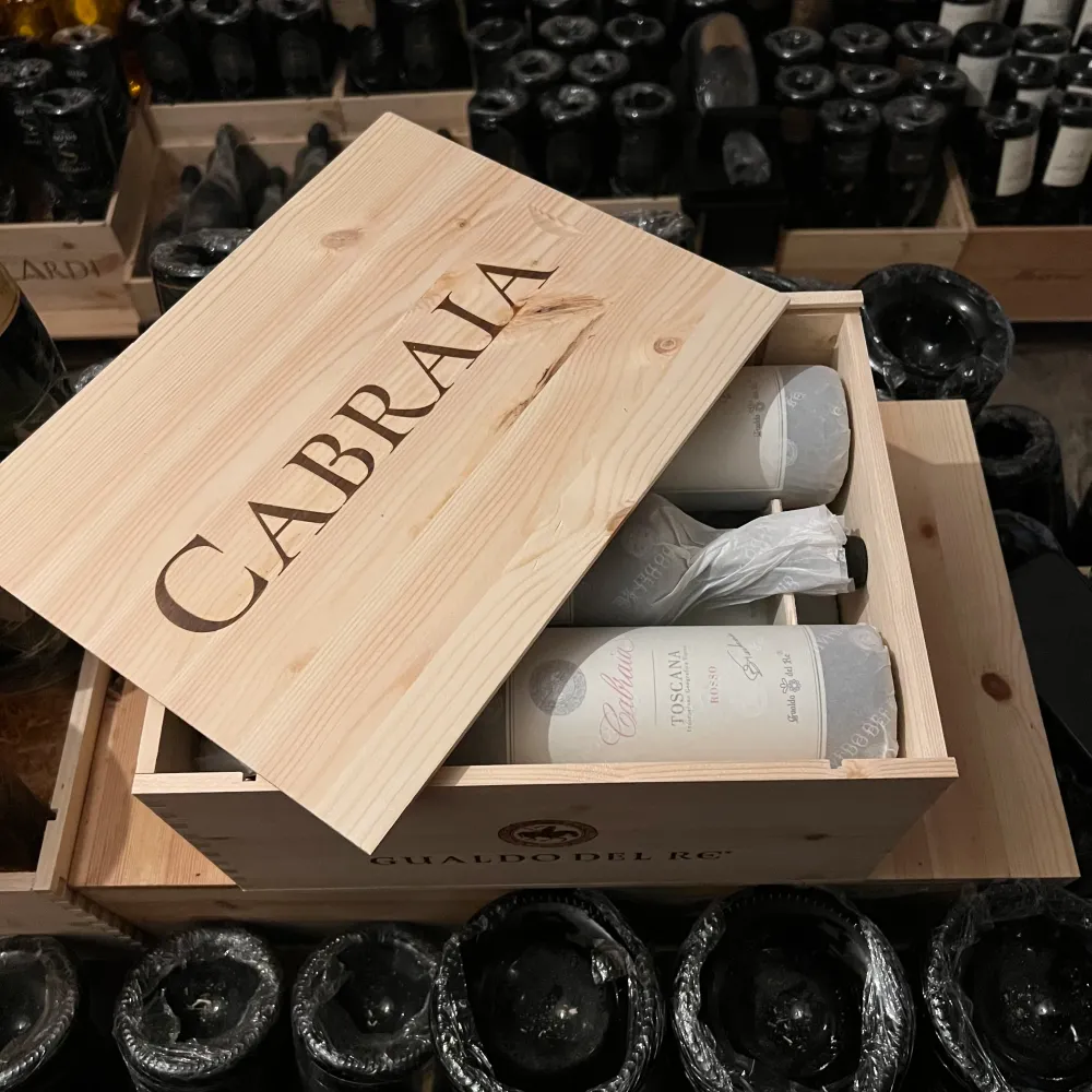 Cabraia 2018 Toscana Rosso IGT Gualdo del Re - Cassa Legno 6 Bottiglie