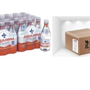 CG94 - Confezione Acqua Panna Toscana, Acqua Minerale Naturale di Sorgente 48 Bottiglie da 500ml - (BOX 48 Bottiglie)