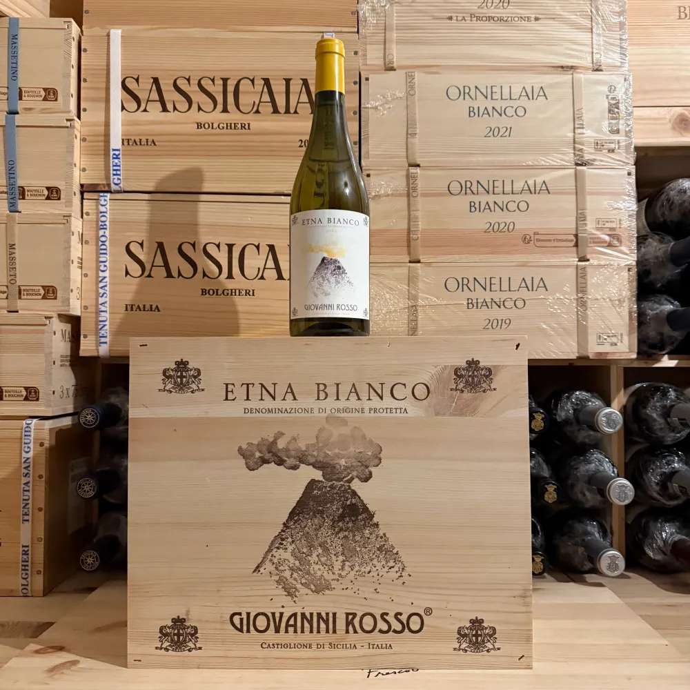 Etna Bianco 2023 Giovanni Rosso - Cassa Legno 6 Bottiglie