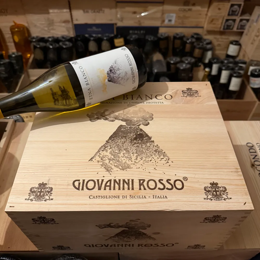 Etna Bianco 2023 Giovanni Rosso - Cassa Legno 6 Bottiglie