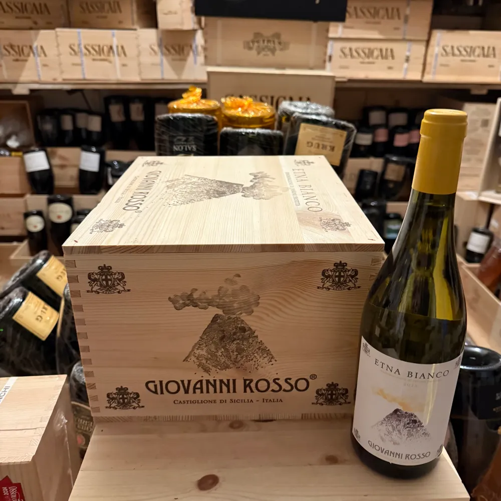Etna Bianco 2023 Giovanni Rosso - Cassa Legno 6 Bottiglie