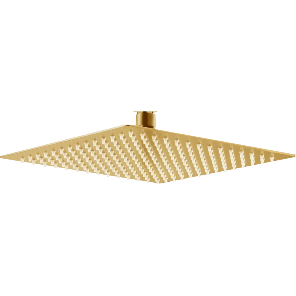 Imex - Spruzzatore quadrato 25x25 oro spazzolato
