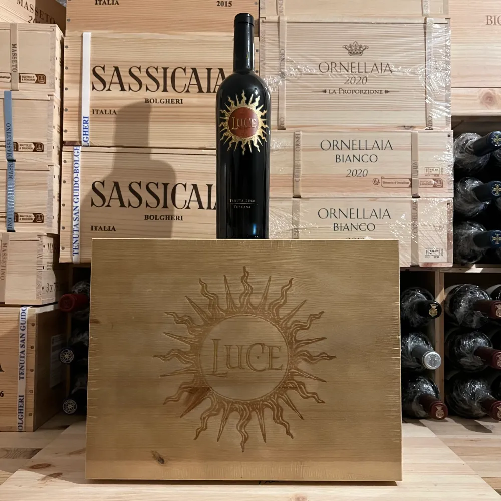 Luce 2021 "Tenuta Luce" Marchesi Frescobaldi - Cassa Legno 6 Bottiglie