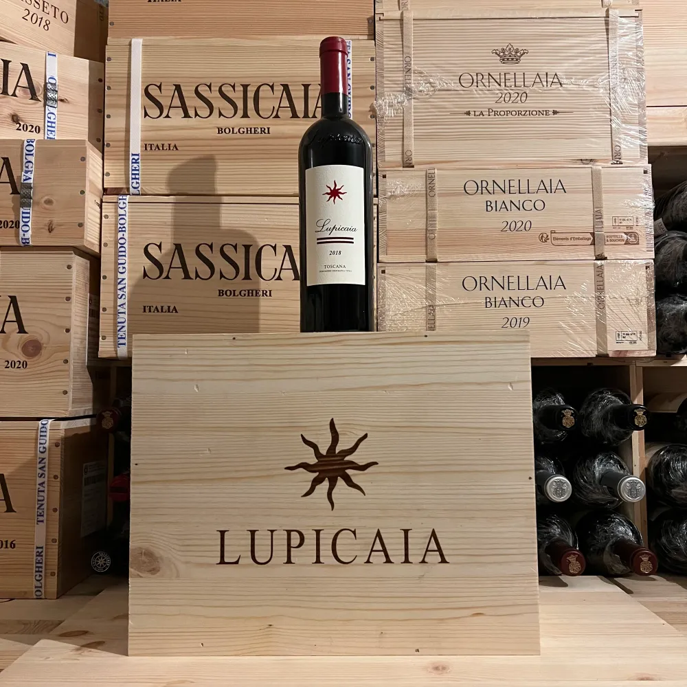 Lupicaia 2018 IGT Toscana Rosso Castello del Terriccio - Cassa Legno 6 Bottiglie