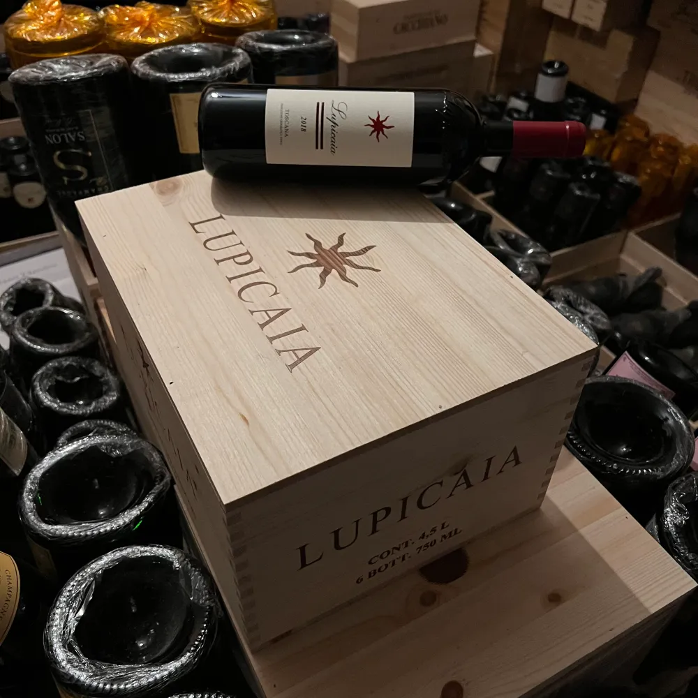 Lupicaia 2018 IGT Toscana Rosso Castello del Terriccio - Cassa Legno 6 Bottiglie