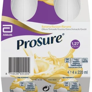 Prosure Banana 4 Bottiglie da 220 ml