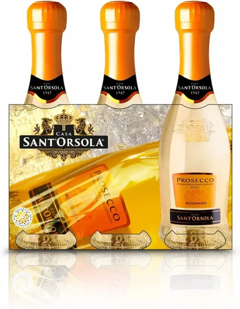 Sant'Orsola - Mini Bottiglie Prosecco D.O.C. 3x200ml
