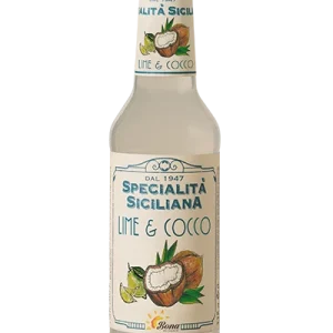 Specialità Siciliana Lime e Cocco - 24 Bottiglie - Bibite Bona