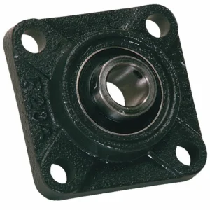 Supporto flangia quadra autoallineante Ama UCF 205 con cuscinetto Ø 25mm
