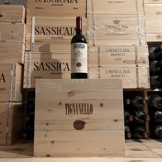 Tignanello 2020 Marchesi Antinori - Cassa Legno 6 Bottiglie