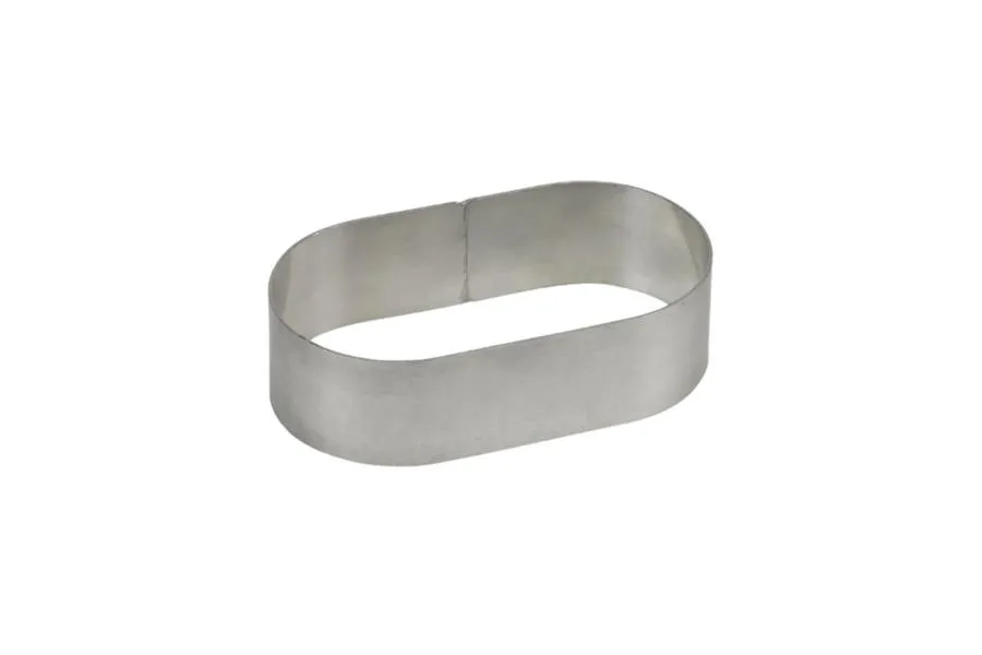 Anelli per torta ovali Schneider lunghezza 180 mm larghezza 105 mm altezza 50 mm 155051
