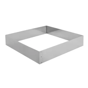 Anello per torta Schneider "Square" 24 x 24 x 5 cm acciaio inossidabile 155375
