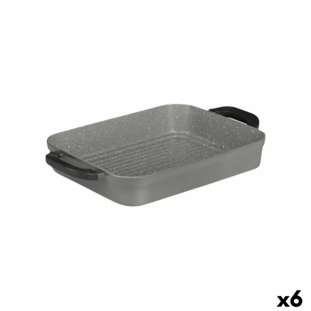 Griglia Kinvara Bianco Rosso Grigio Siliconico Alluminio 32 x 25 cm