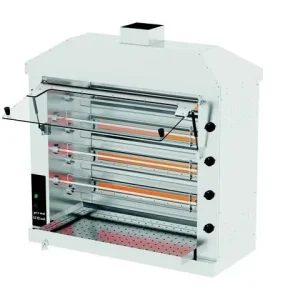 griglia per pollo gel-o-mat con 7 spiedini modello GCRG4C-7 GCRG4C-7