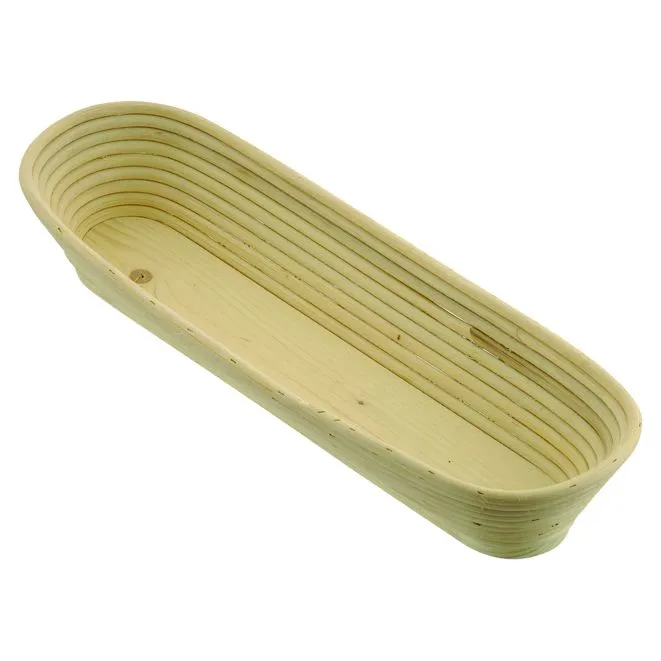 Stampo per pane / cestello da lievitazione Schneider ampio testa rotonda 240 x 120 mm 500 grammi 201600