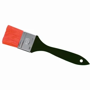 Pennello da panettiere Schneider con rivestimento nailon rosso 50 mm manico plastica nera con foro 200287
