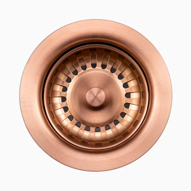 Houzer 3-1/2" Basket Strainer Rose Gold 190-9180 RG