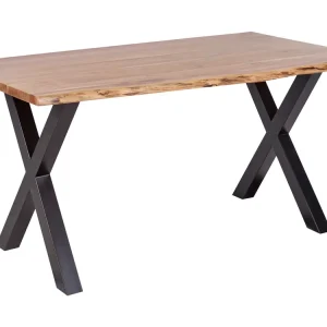 Acacia Dining Table 180 x 95 cm Light Wood BROOKE