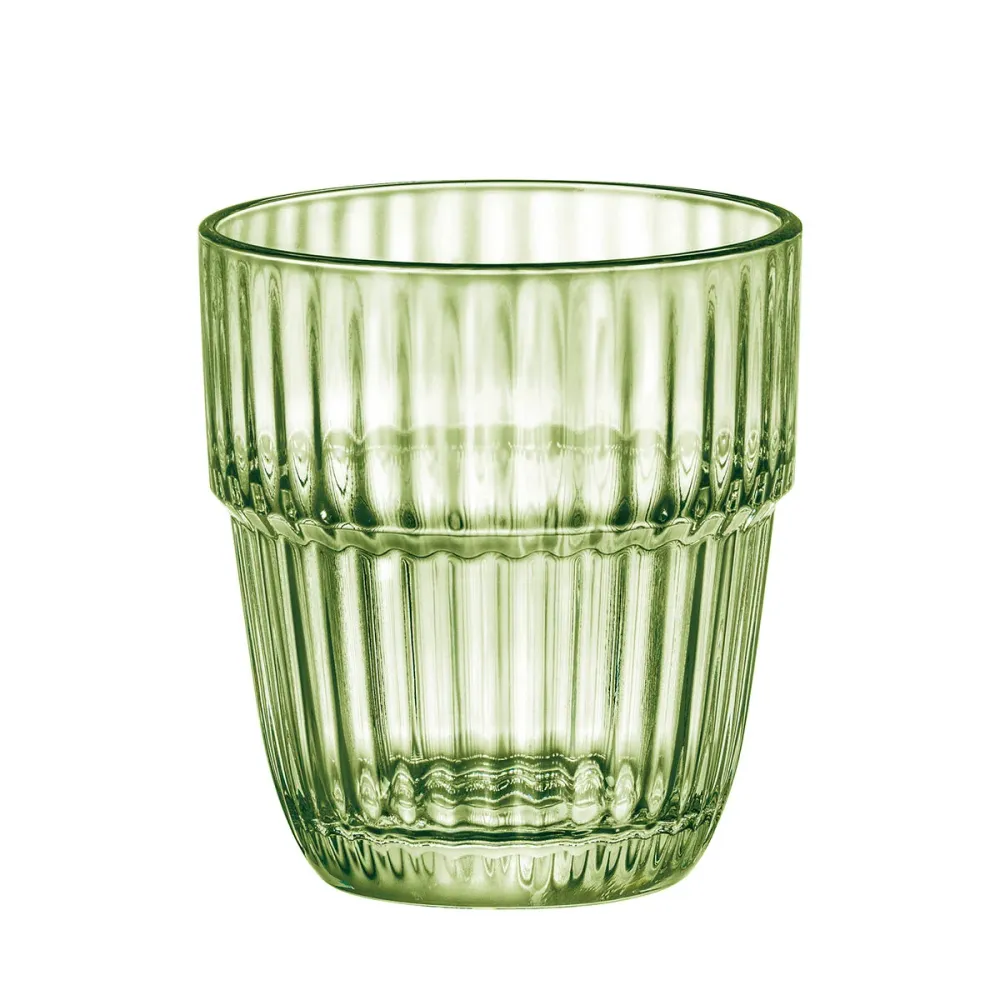 Bicchiere di acqua Bormioli Rocco Barshine Verde Vetro 300 ml (6 Unità)