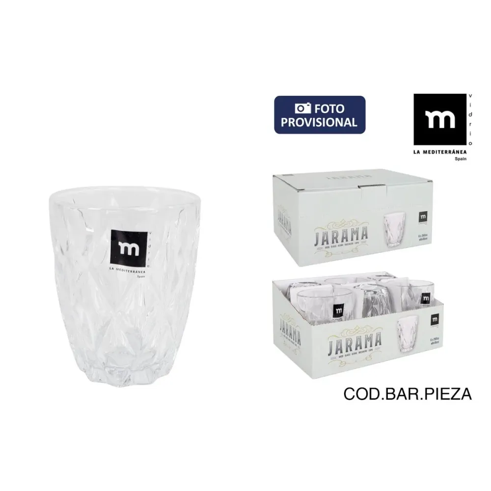 Bicchiere di acqua La Mediterránea Jarama (48 Unità)