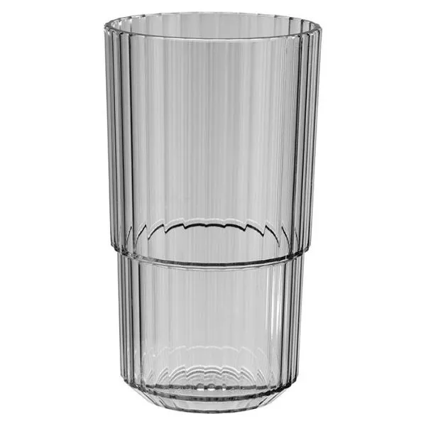 Bicchiere APS -LINEA- Ø 85 cm altezza: 15 cm Tritan 500 ml colore: grigio francese conf. da 48 10569