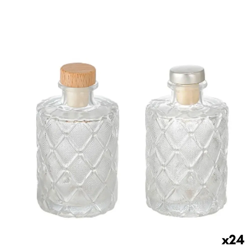 Bottiglia di Vetro La Mediterránea STRIPES Vetro 200 ml (24 Unità)