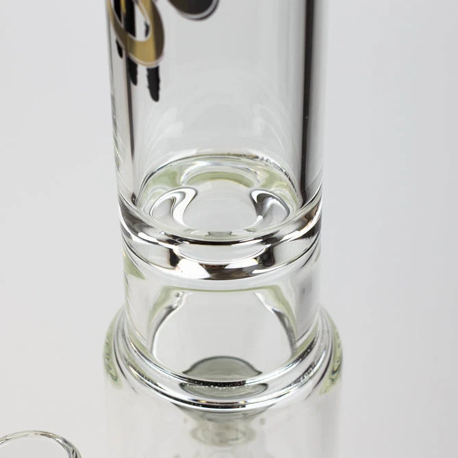 H2O 17.5" vetro Bong Shower Head Percolator
