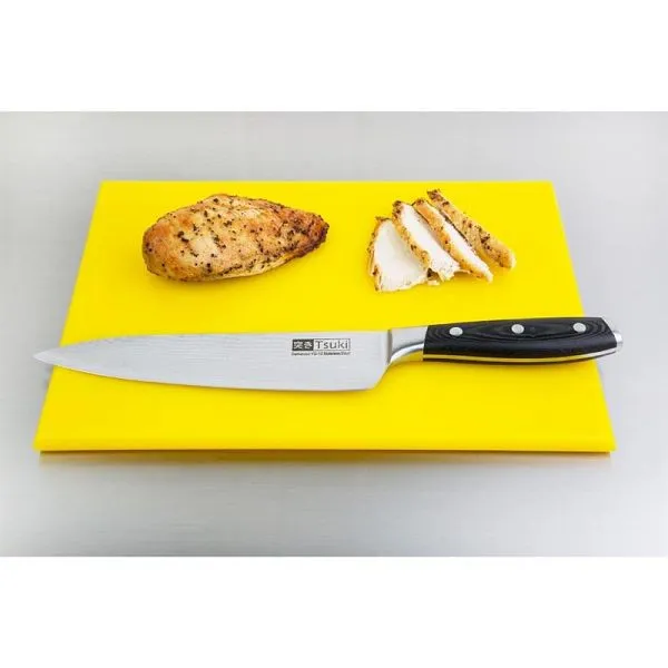 Hygiplas HDPE tagliere modesto giallo 300x 225x12mm HC868