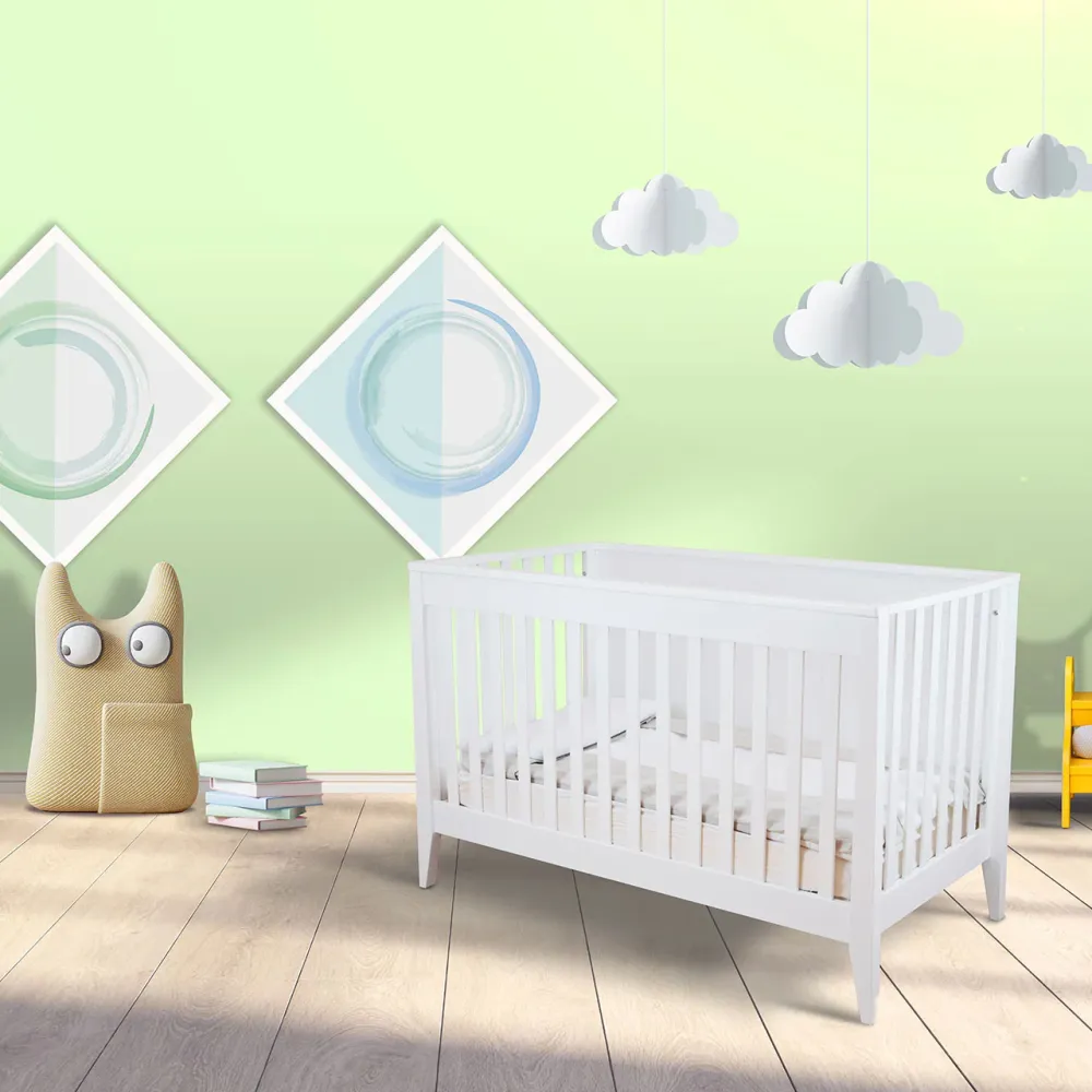 Pali Botticelli Trasformabile Crib White